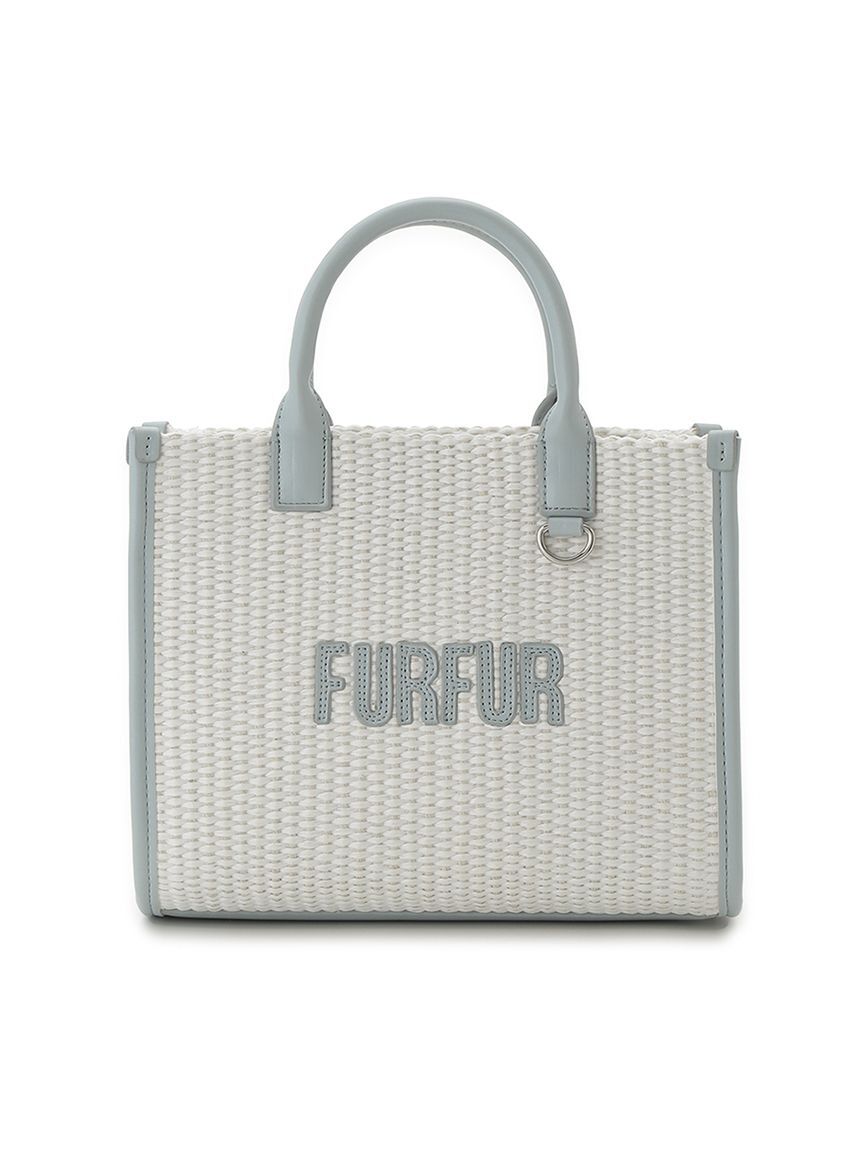 FURFUR「【限定カラー】ラフィアロゴトートバッグ」|トートバッグ|
