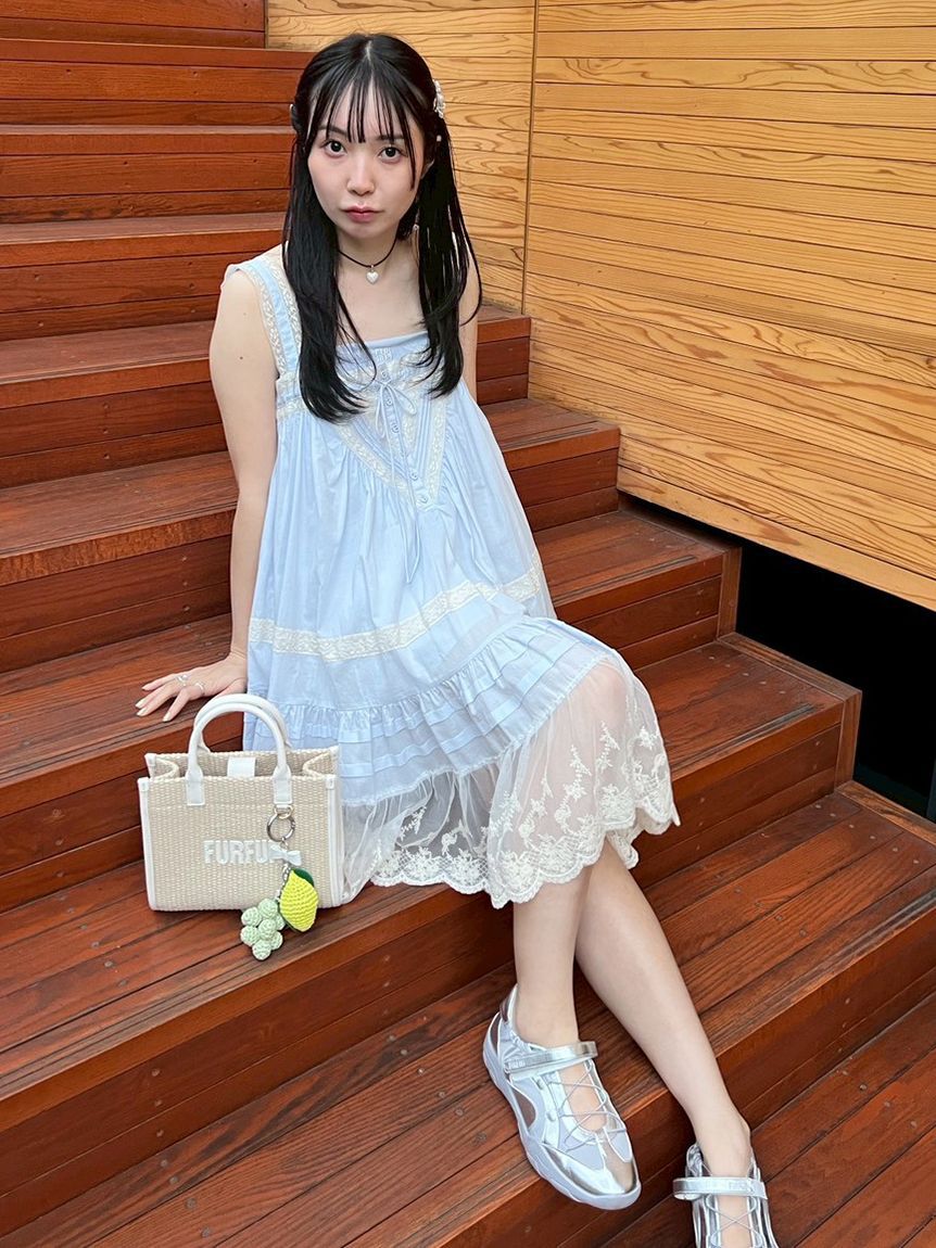 FURFUR「【限定カラー】ラフィアロゴトートバッグ」|トートバッグ|