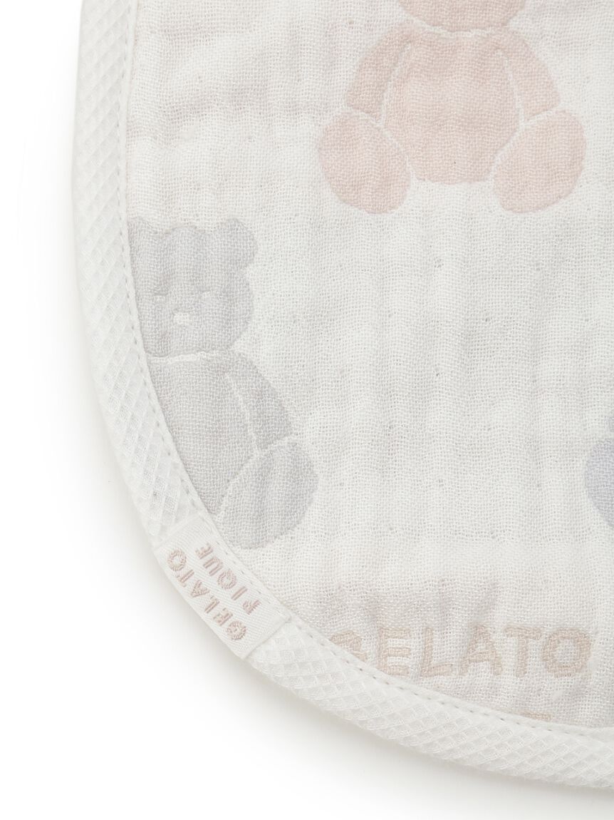 GELATO PIQUE KIDS & BABY「【BABY】ベア３重ガーゼスタイ」|スタイ|