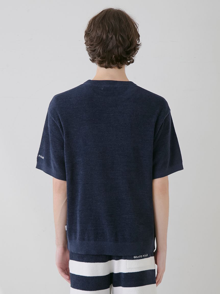 GELATO PIQUE HOMME「【ONLINE限定】【HOMME】エアモコベアワンポイントセットアップ」|ルームウェア|