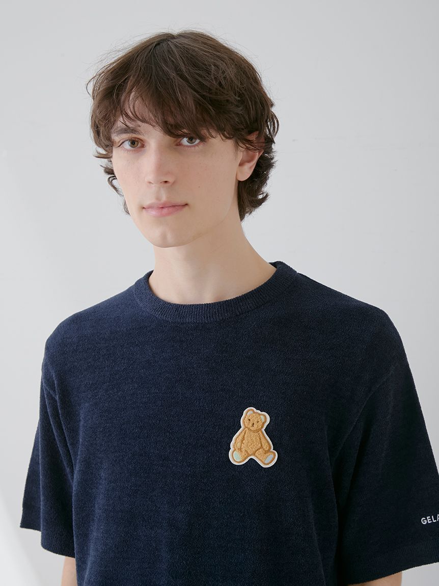GELATO PIQUE HOMME「【ONLINE限定】【HOMME】エアモコベアワンポイントセットアップ」|ルームウェア|