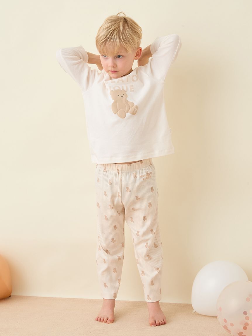 GELATO PIQUE KIDS & BABY「【KIDS】ぬいぐるみ柄ロングパンツ」|ルームウェア|
