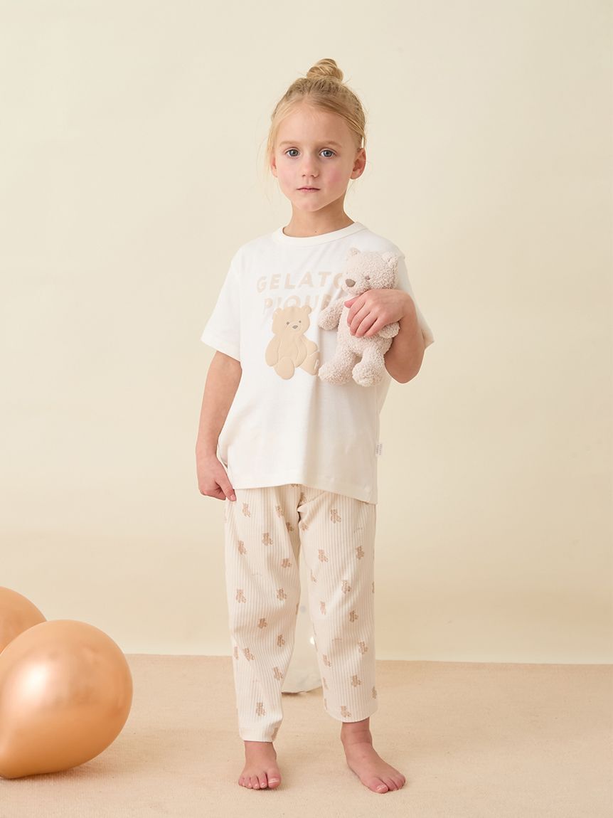 GELATO PIQUE KIDS & BABY「【KIDS】ぬいぐるみ柄ロングパンツ」|ルームウェア|