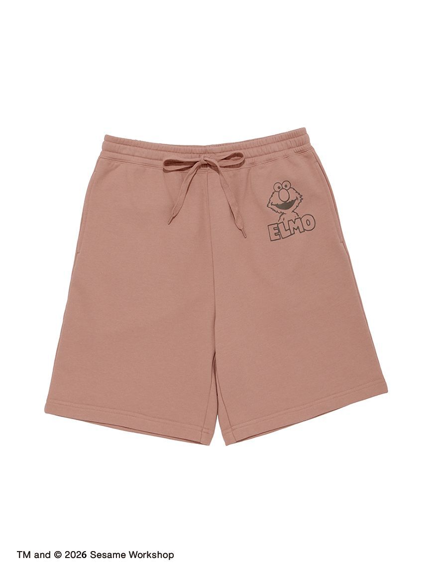 gelato pique「【SESAME STREET】【UNISEX】裏毛プルオーバー＆ハーフパンツセット」|ルームウェア|