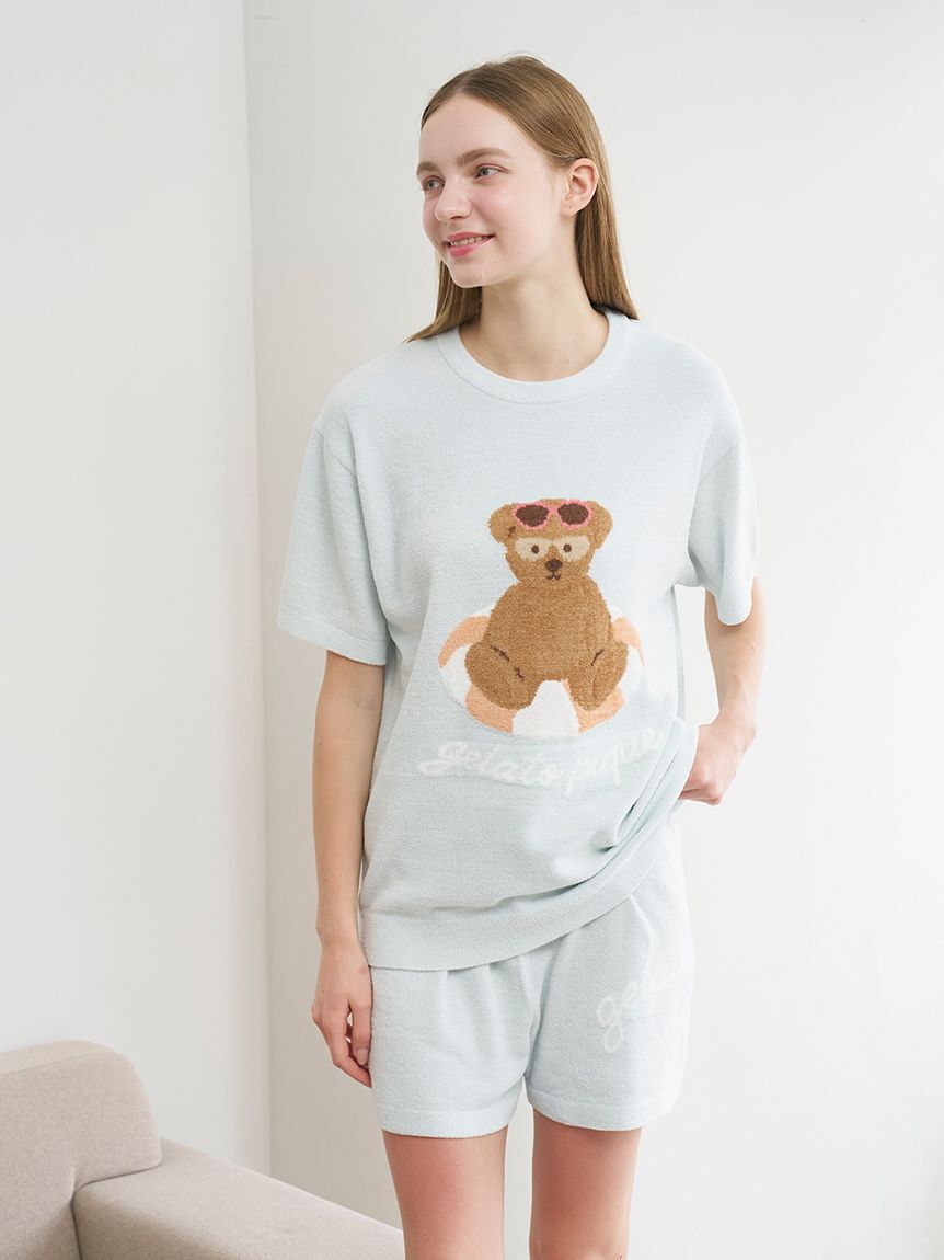 gelato pique「サマーベアジャガードプルオーバー」|ルームウェア|