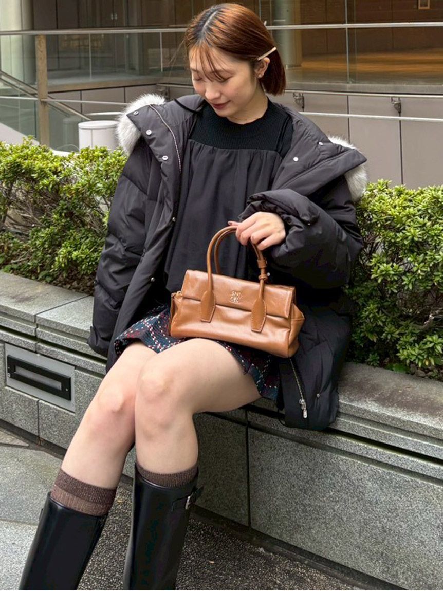 SNIDEL「フラップボストンバッグ」|ボストンバッグ|