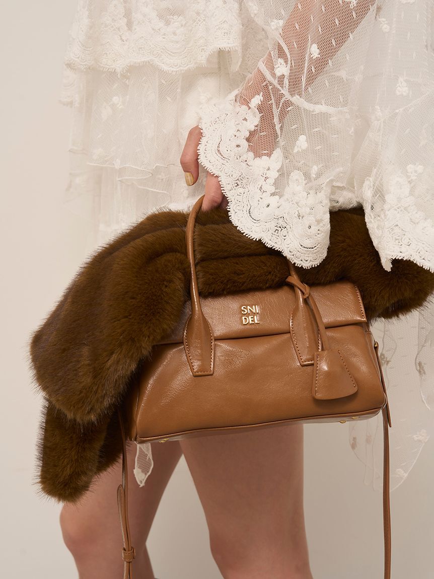 SNIDEL「フラップボストンバッグ」|ボストンバッグ|