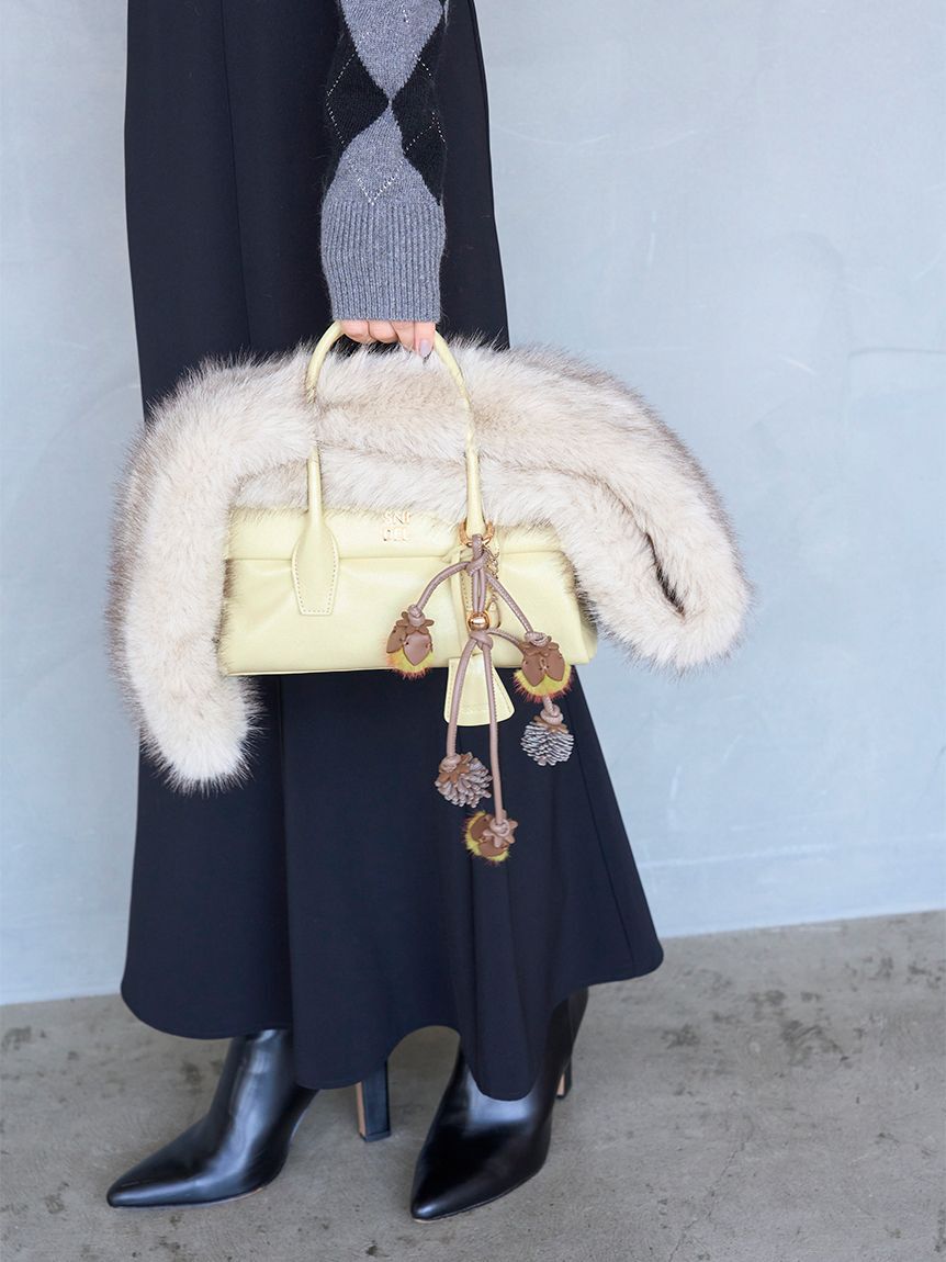 SNIDEL「フラップボストンバッグ」|ボストンバッグ|