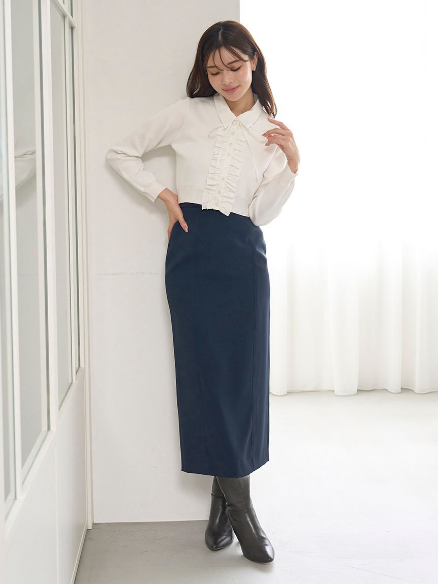 SNIDEL「シンプルペンシルスカート」|スカート|