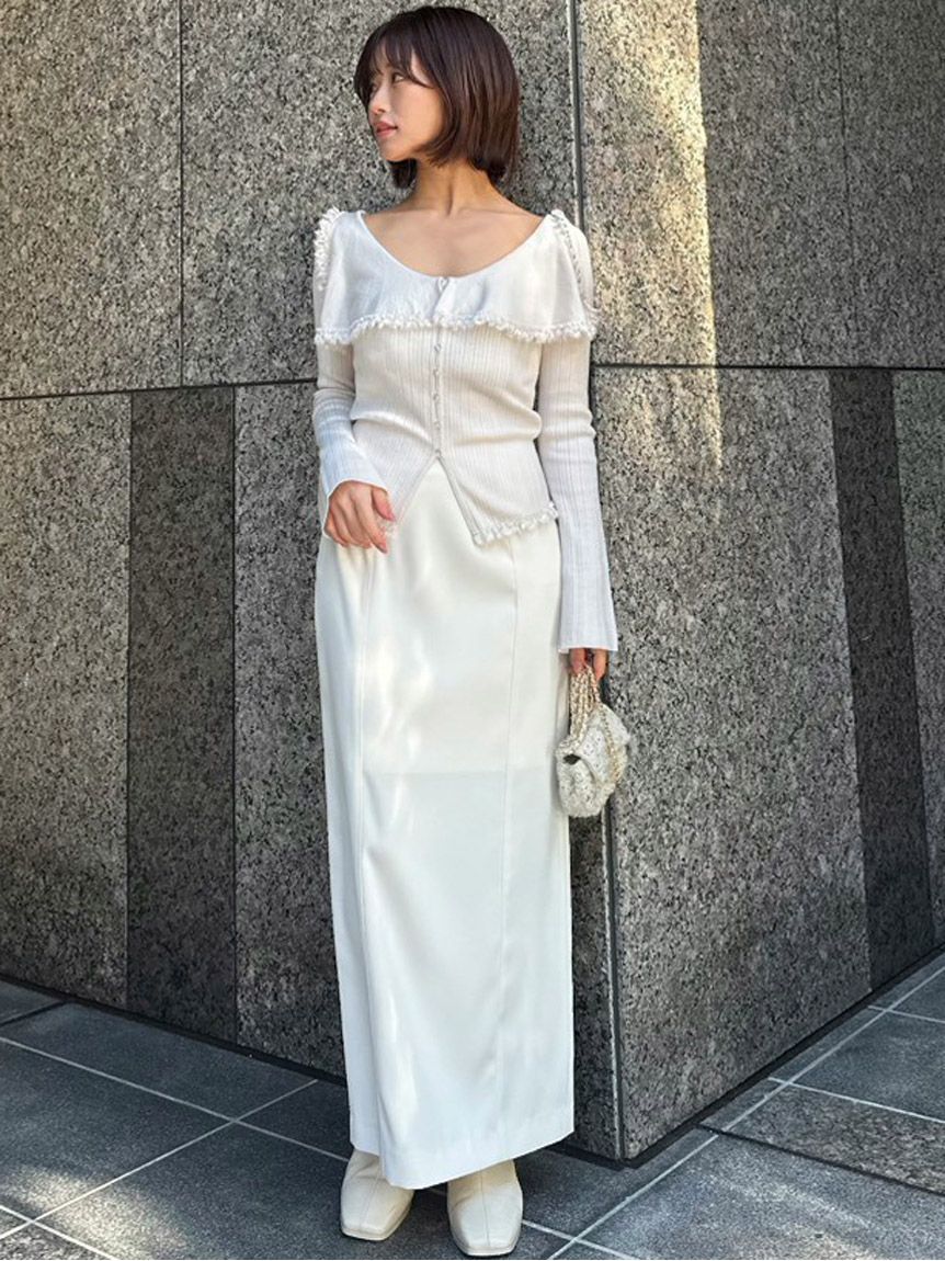 SNIDEL「シンプルペンシルスカート」|スカート|