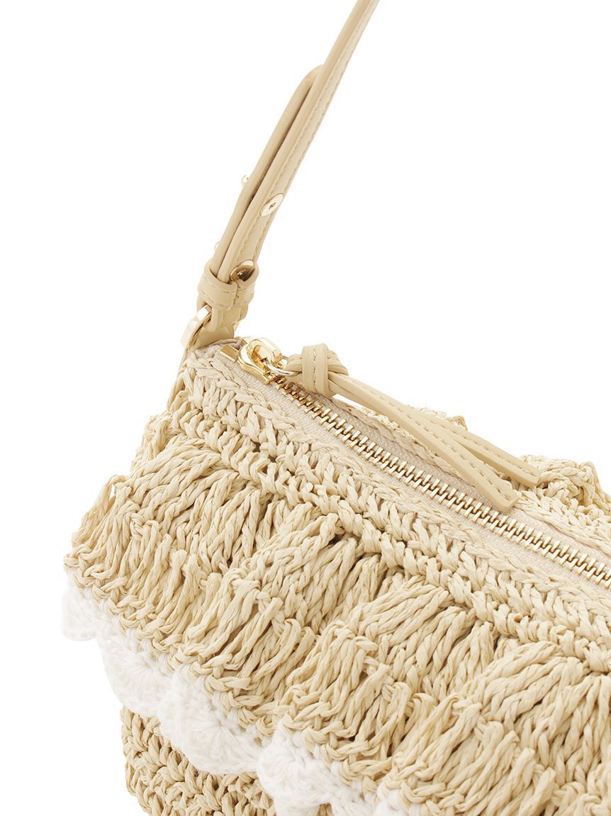 SNIDEL「フリルペーパーバッグ」|ハンドバッグ|