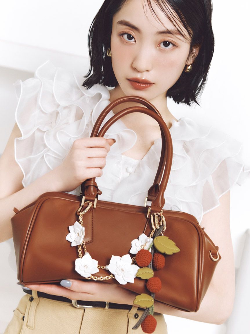 SNIDEL「ドロップフープピアス」|ピアス|