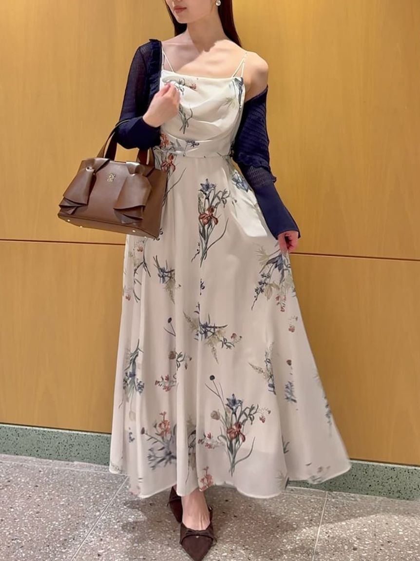 SNIDEL「シアーフリルコンパクトカーディガン」|カーディガン|