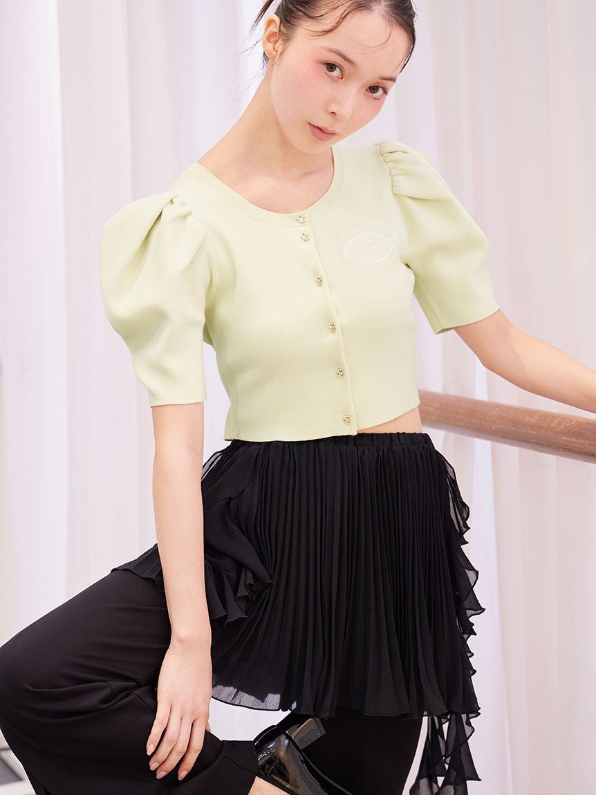 SNIDEL「スリットカットパンツ」|チノ|