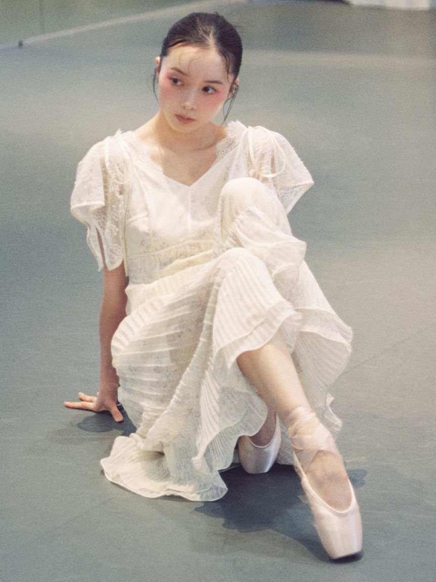 SNIDEL「【Chacott】コラボフラワーレースワンピース」|ワンピース|