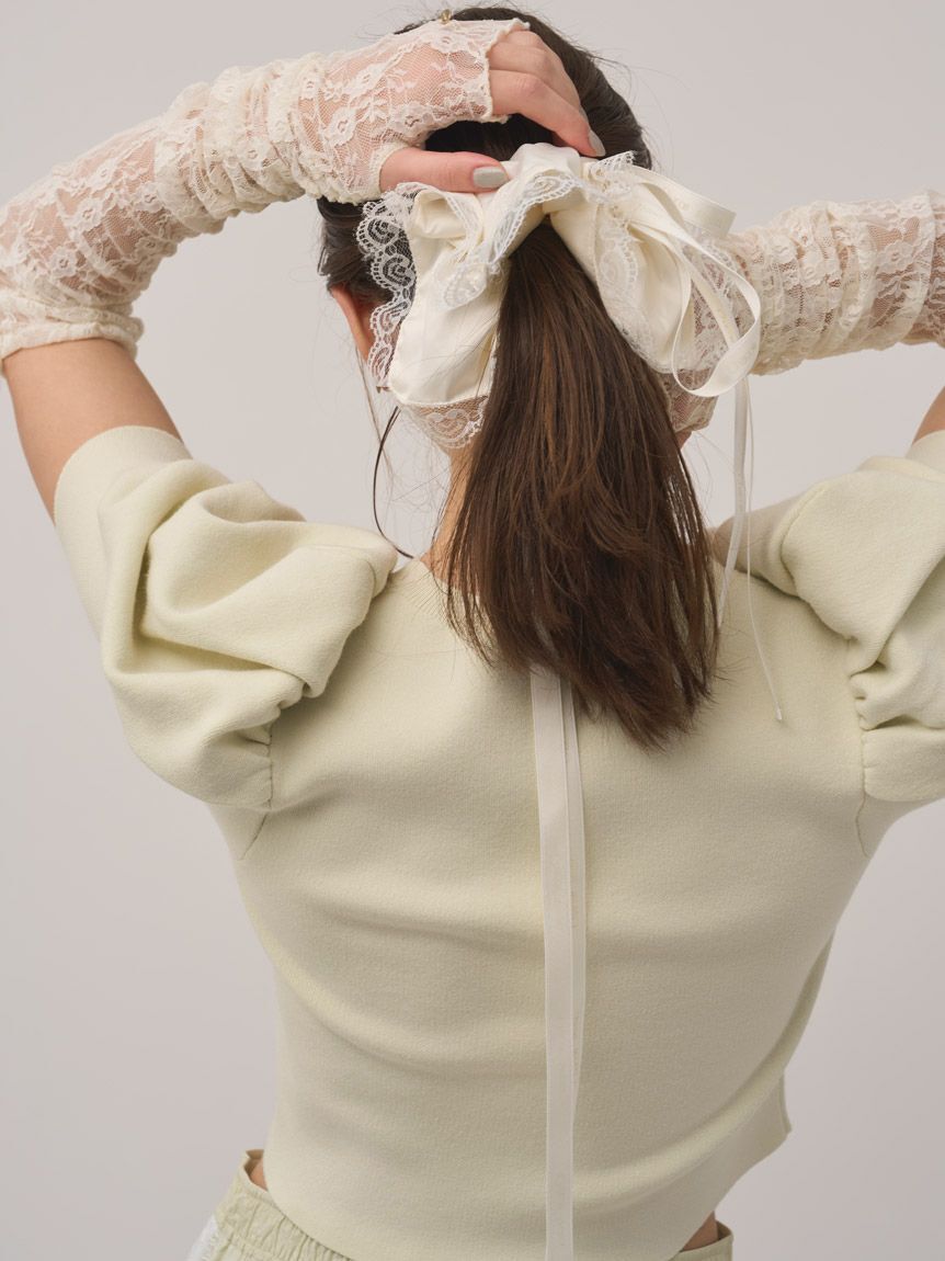 SNIDEL「【Chacott】コラボレースシュシュ」|ヘアバンド|