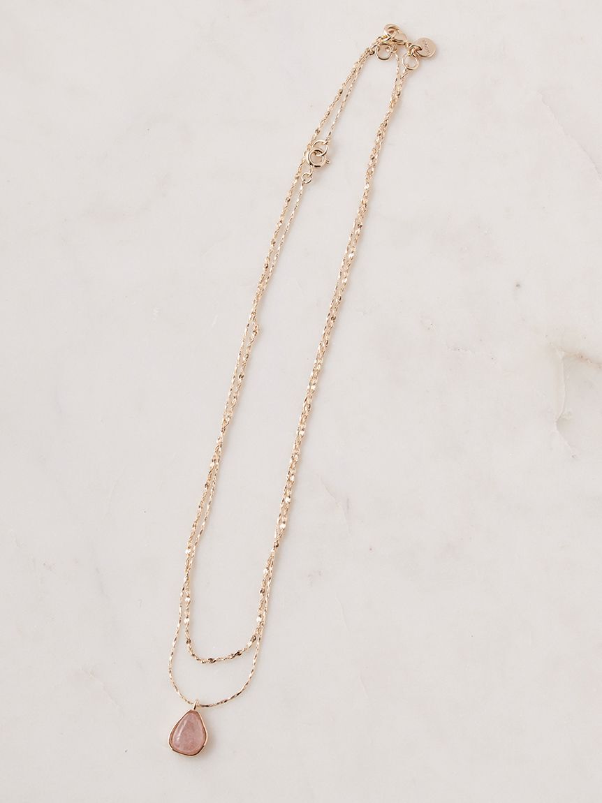 SNIDEL「ナチュラルストーンネックレス」|ネックレス|