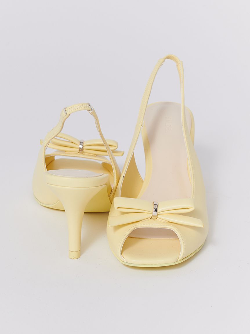 SNIDEL「バックストラップリボンサンダル」|サンダル|