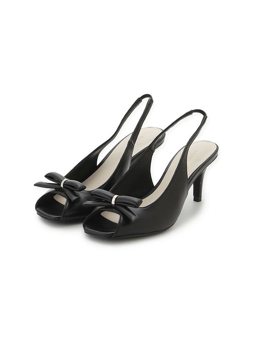 SNIDEL「バックストラップリボンサンダル」|サンダル|