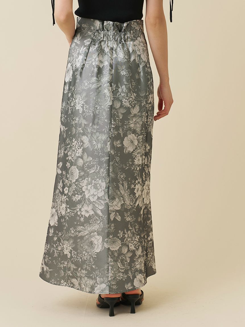 SNIDEL「フローラルジャガードマーメイドスカート」|スカート|