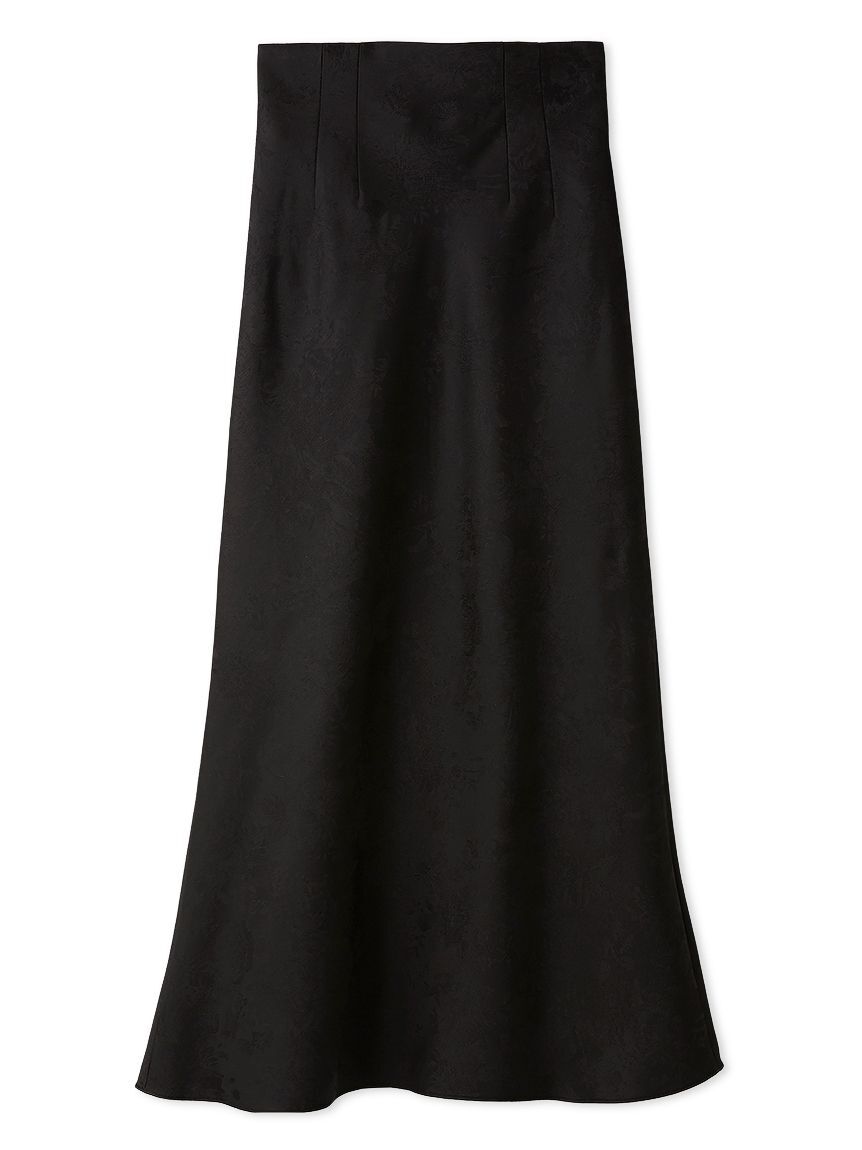 SNIDEL「フローラルジャガードマーメイドスカート」|スカート|BLK