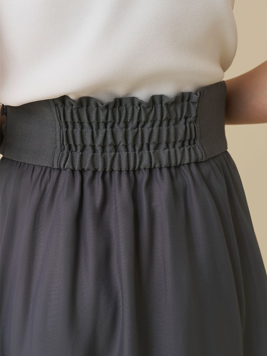 SNIDEL「ベルトデザインシアースカート」|スカート|