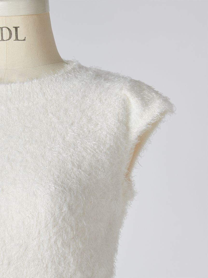 SNIDEL「ニットドッキングティアードワンピース」|ワンピース|