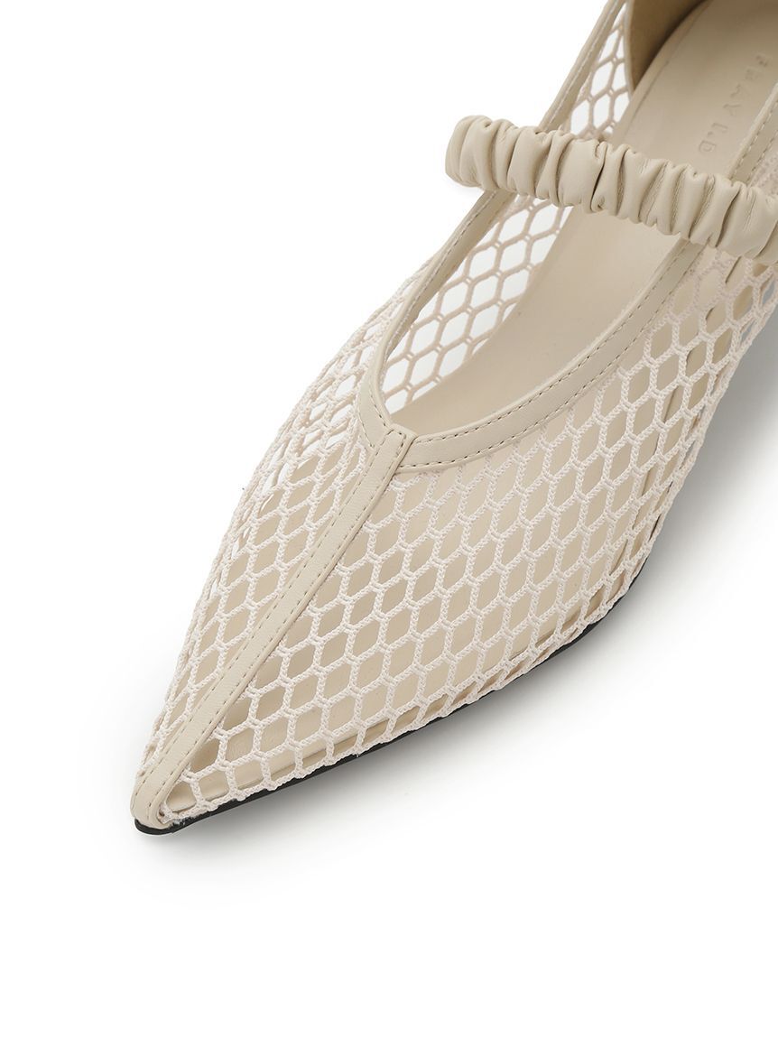 FRAY I.D「ポインテッドトゥメッシュサンダル」|サンダル|