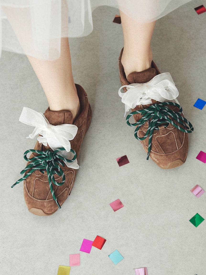 FRAY I.D「【MOHI】レースリボンスニーカー」|スニーカー|BRW