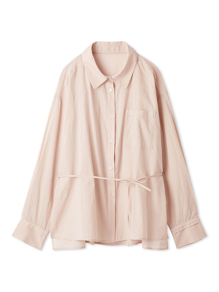 FRAY I.D「サイドスリットシアーシャツ」|シャツ・ブラウス|PNK