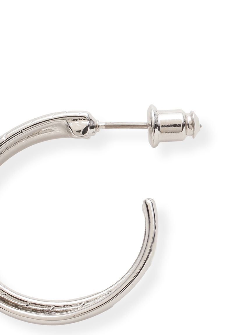 FRAY I.D「クロスラインフープピアス」|ピアス|