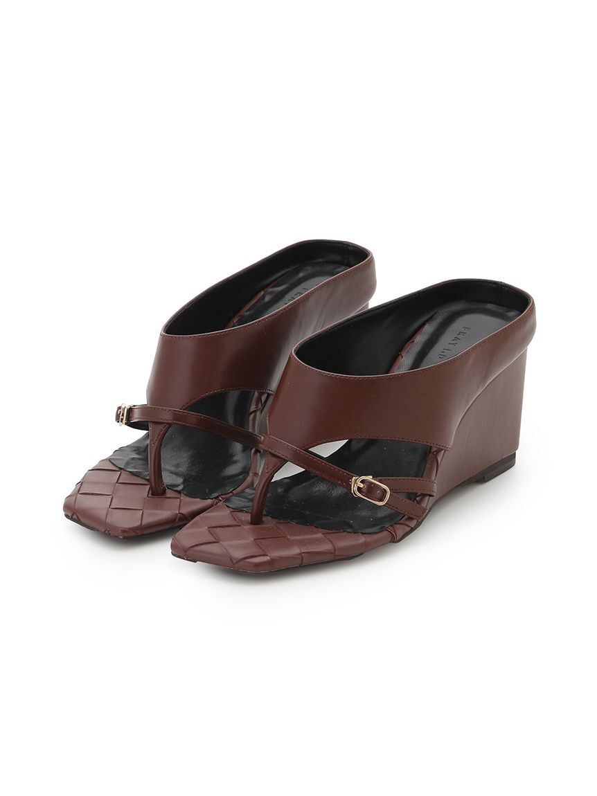 FRAY I.D「トングウェッジサンダル」|サンダル|BRW