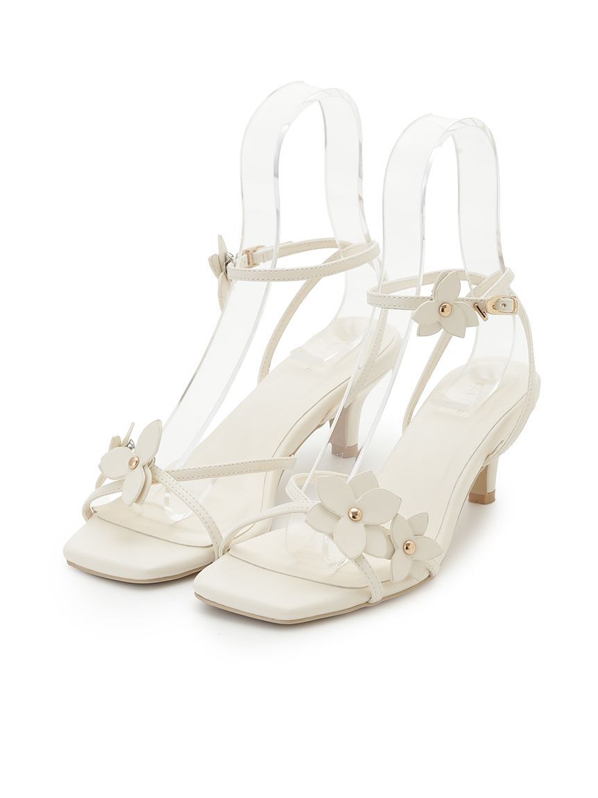 FRAY I.D「フラワーモチーフストラップサンダル」|サンダル|IVR