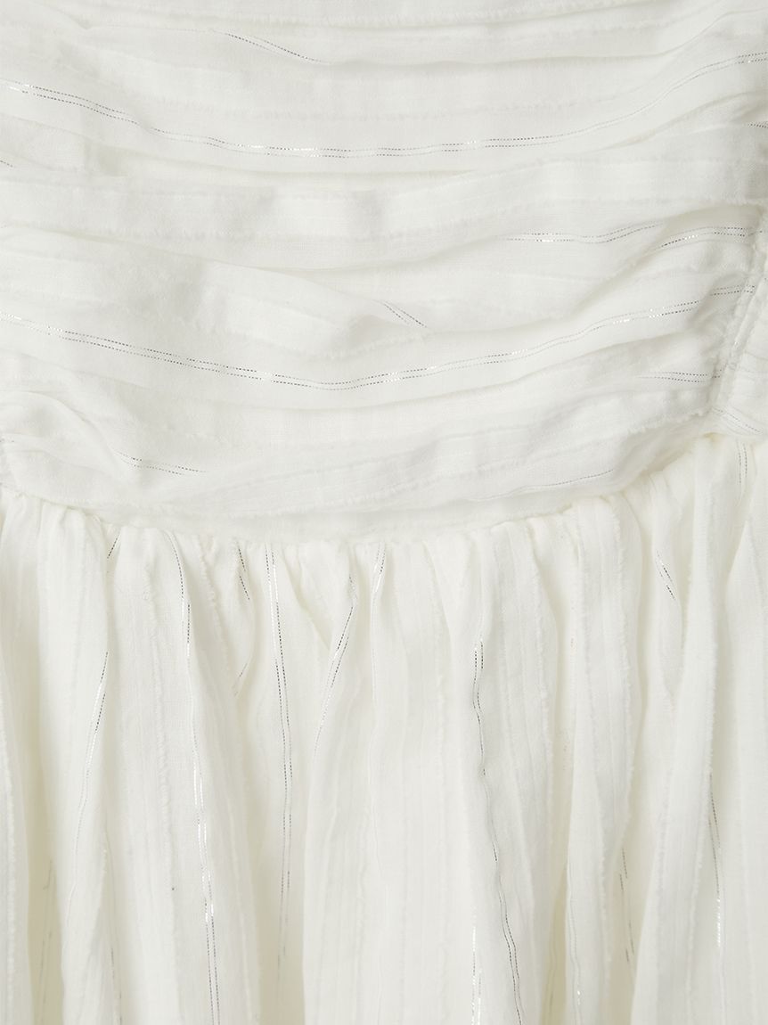 FRAY I.D「バックシャンペプラムギャザーキャミソール」|キャミソール|