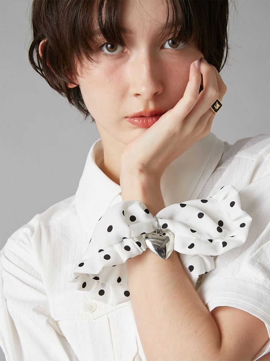 LILY BROWN「メタルハートシュシュ」|ヘアバンド|