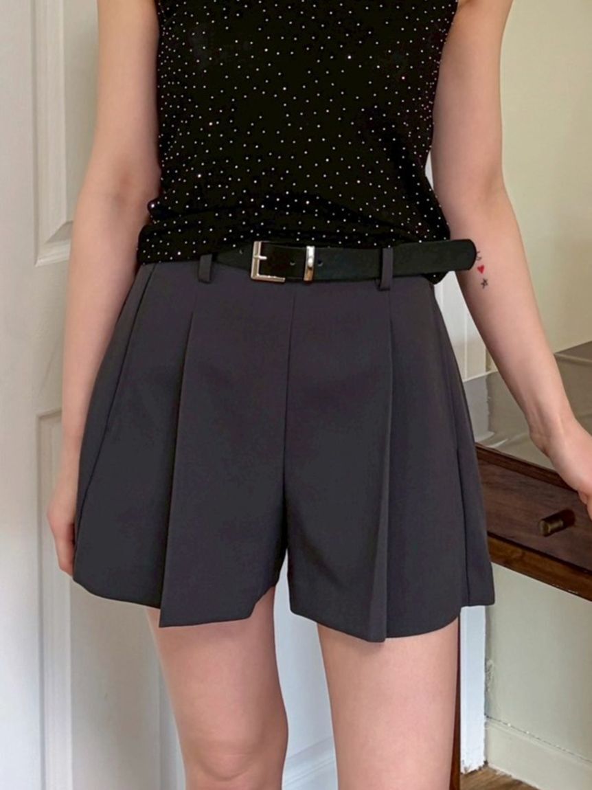 LILY BROWN「ベルト付きタックショートパンツ」|その他|CGRY