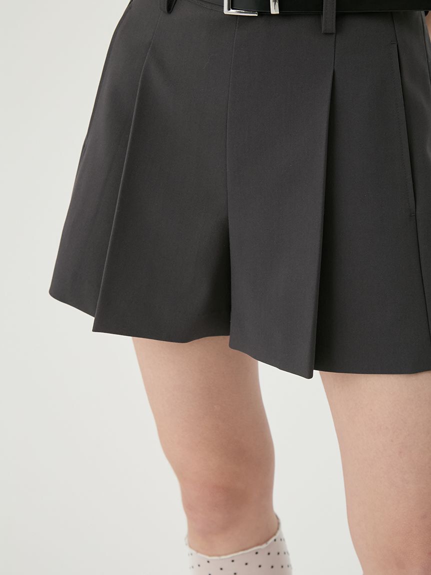 LILY BROWN「ベルト付きタックショートパンツ」|その他|