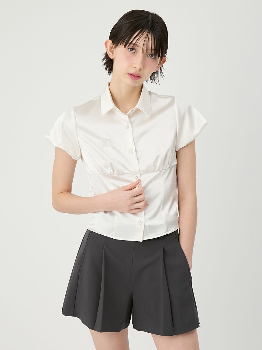 LILY BROWN「ベルト付きタックショートパンツ」|その他|