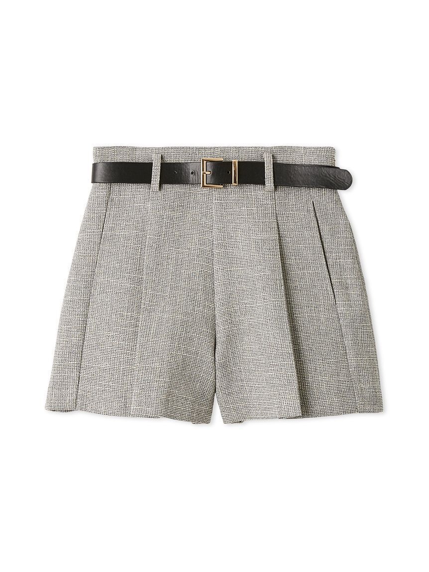 LILY BROWN「ベルト付きタックショートパンツ」|その他|