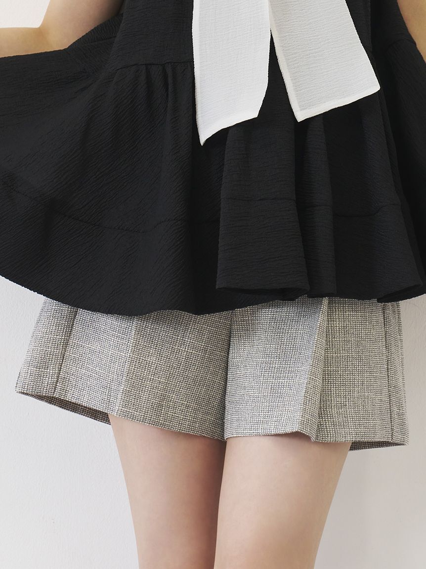 LILY BROWN「ベルト付きタックショートパンツ」|その他|MIX