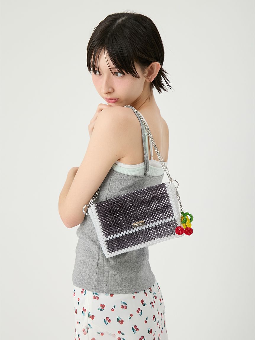 LILY BROWN「[L.B CANDY STOCK]フルーツビーズバッグ」|ショルダー・メッセンジャー|