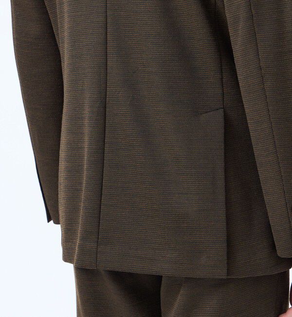 MACKINTOSH PHILOSOPHY「テーラードジャージー ジャケット ウール混メッシュジャージー」|テーラードジャケット|