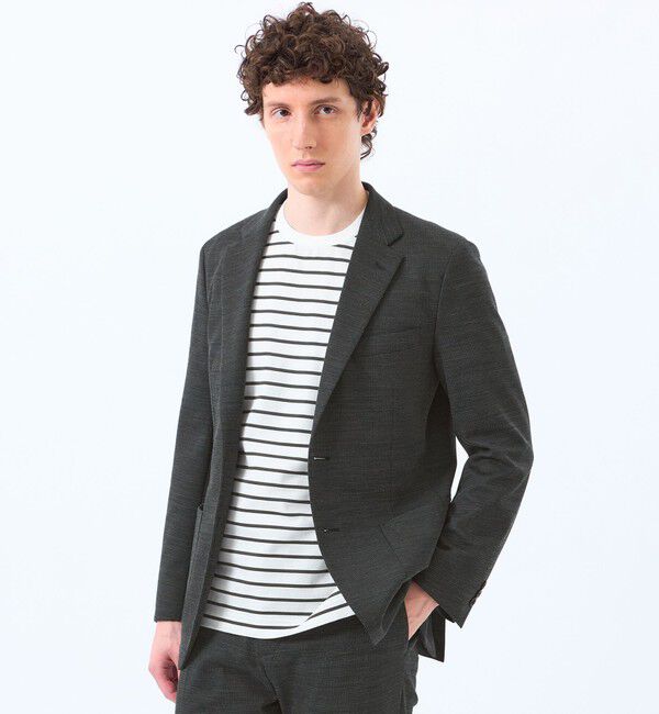MACKINTOSH PHILOSOPHY「テーラードジャージー ジャケット ウール混メッシュジャージー」|テーラードジャケット|
