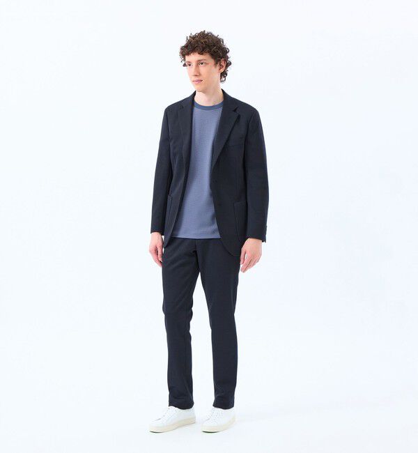MACKINTOSH PHILOSOPHY「テーラードジャージー ジャケット ウール混メッシュジャージー」|テーラードジャケット|