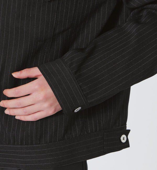  「ストライプGジャン」|ブルゾン・スタジャン|