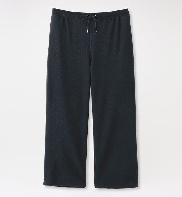  「コードピケイージーワイドパンツ」|その他|ネイビー1