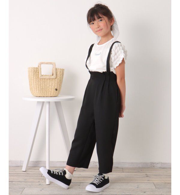 ikka kids「ストレッチサス付きワイドパンツ（120~160cm）」|その他|