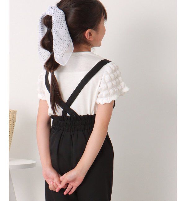 ikka kids「ストレッチサス付きワイドパンツ（120~160cm）」|その他|