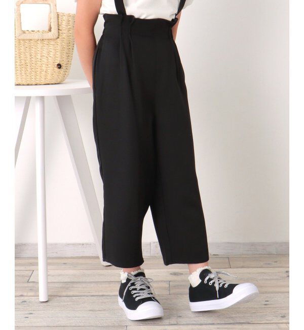 ikka kids「ストレッチサス付きワイドパンツ（120~160cm）」|その他|