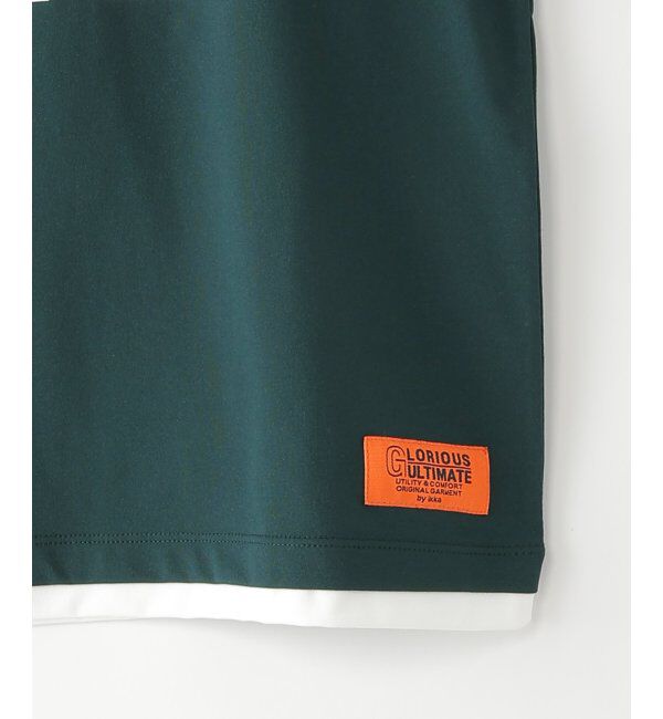 ikka kids「【親子コーデ】冷感ロープ襟プリントTシャツ（120~160cm）」|Tシャツ・カットソー|